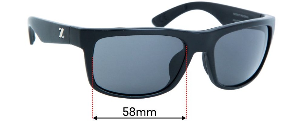 Sunglass Fix Replacement Lenses for Zeal Essential - 58mm Wide